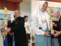 Dua Siswa SMAN 1 Bae Kudus Sabet Juara Solo Vokal dan Monolog FLS2N Tingkat Cabang Dinas